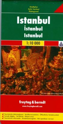 Istanbul 1:10 000 Mapa mesta