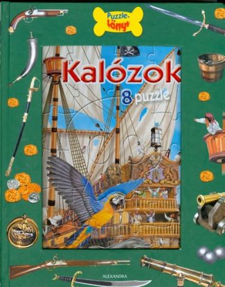 Kalózok puzzle könyv