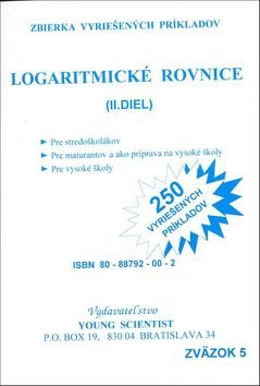 Logaritmické rovnice 2.diel zväzok5