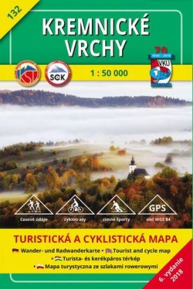 Kremnické vrchy - TM 132 - 1: 50 000