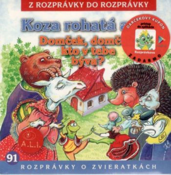 Rozprávka - Koza rohatá a jež CD (kartón)