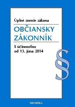 Občiansky zákonník - Úzz od 13.6.2014