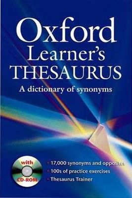 Oxford Learner´s Thesaurus: A Dictionary of Synonyms + CD-ROM