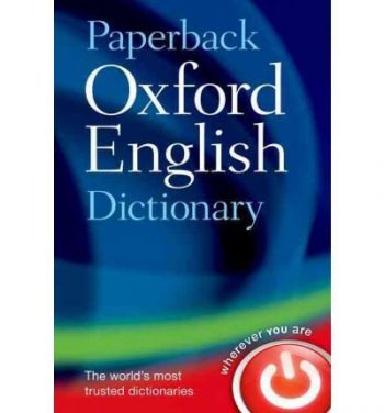 Paperback Oxford English Dictionary 7th Edition