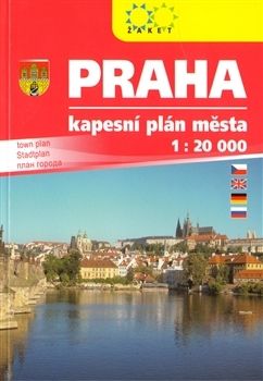 Praha Kapesní plán města 1:20 000