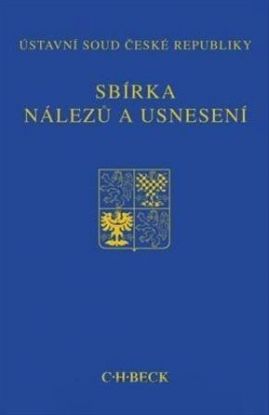 Sbírka nálezů a usnesení ÚS ČR sv. 62 + CD