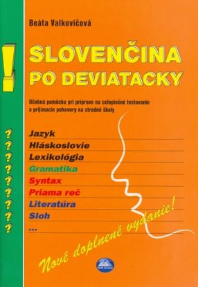 Slovenčina po deviatacky