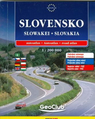 Slovensko - autoatlas 1:200 000