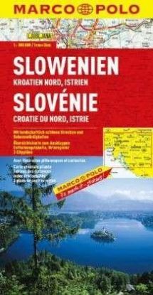 Slovinsko Istrie mapa 1:300T MD