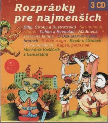 Rozprávky pre najmenších 3CD