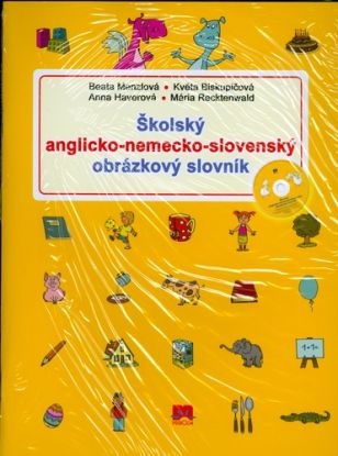 Školský anglicko-nemecko-slovenský obrázkový slovník + CD