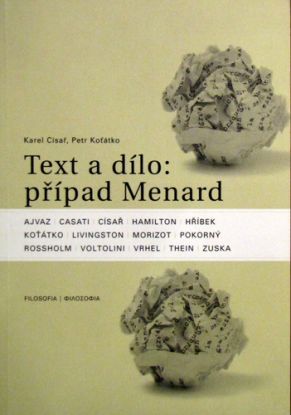 Text a dílo:případ Menard