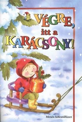 Végre itt a Karácsony - kifestőkönyv