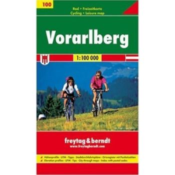 Vorarlberg cyklomapa 1:100 000 RK 100 FB