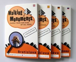 Walking Monuments - anglicky - puzzle tour for kids of all ages