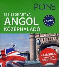 PONS 333 szókártya - angol középhaladó