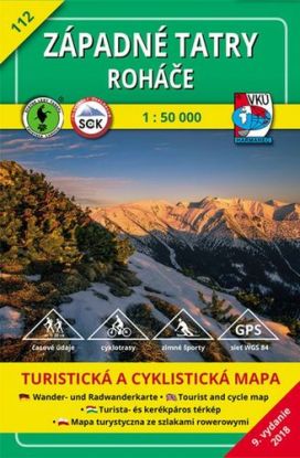 Západné Tatry - Roháče - TM 112 - 1: 50 000