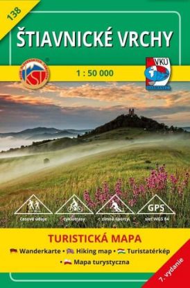 Štiavnické vrchy - TM 138 - 1: 50 000