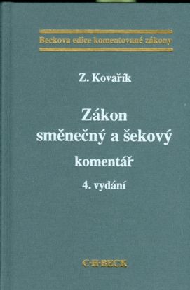 Zákon směnečný a šekový 4. vydání