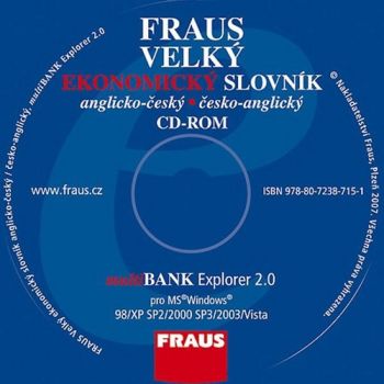 Velký ekonomický slovník anglicko-český česko-anglický CD-ROM