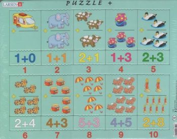 Puzzle Cisla a obrazy Puzzle AR 4