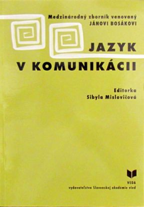 JAZYK V KOMUNIKACII