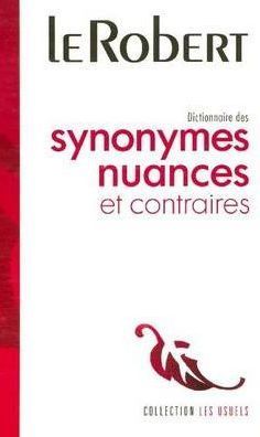 Dictionnaire des synonymes nuances