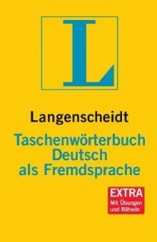 Langenscheidt Taschenwörterbuch Deutsch als Fremdsprache - Neue Auflage