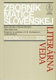 Zborník matice slovenskej ročník 1. 2010