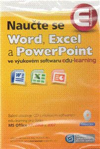 Naučte se Word, Excel a PowerPointve výukovém softwaru edu-learning