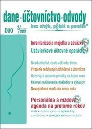 Dane, účtovníctvo, odvody 2 2021- Koniec roka v účtovníctve a v mzdovej oblasti, Dane, účtovníctvo, odvody a automobil v podnikaní