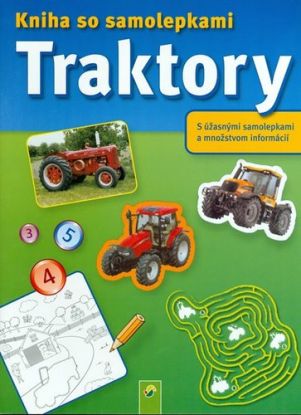 Traktory - Kniha so samolepkami