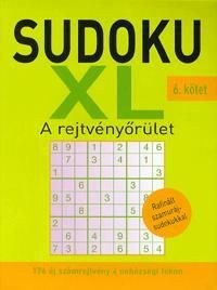 Sudoku XL - A rejtvényőrület 6. kötet 176 új számr