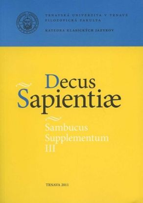 Sambucus Supplementum III.