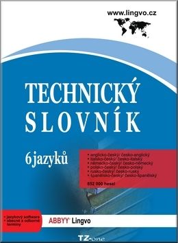 Technický slovník 6 jazyků CD