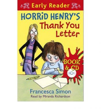 Horrid Henry Thank You + CD