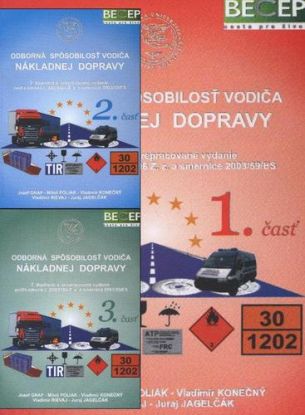 Odborná spôsobilosť vodiča nákladnej dopravy 1+2+3 kolekcia