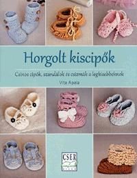 Horgolt kiscipők