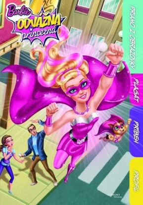 Barbie-Odvážna princezná - Knižka s plagátom