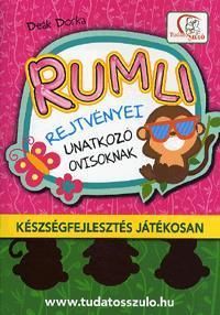 Rumli rejtvényei unatkozó ovisoknak