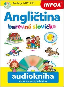 Angličtina - Barevná slovíčka + audiokniha s mp3 CD