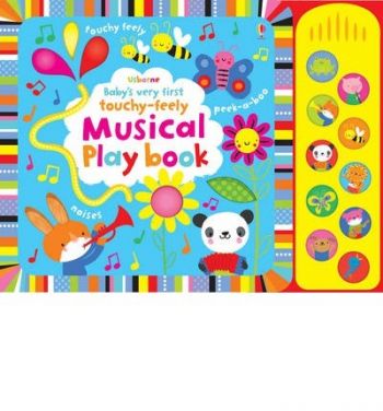 Babys Very First Musical Play book with sound panel