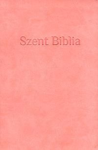 Szent Biblia - Prémium nagy rózsaszín