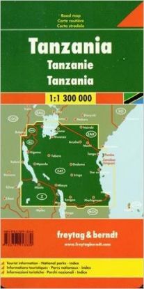 Tanzania / mapa AK2102