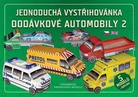 Jednoduchá vystřihovánka dodávkové automobily 2