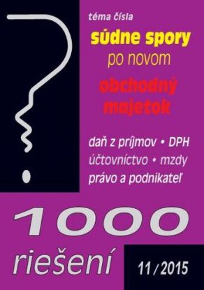 1000 riešení 11 2015