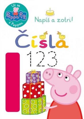 Peppa Pig - Čísla 123 - Napíš a zotri!