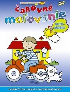 Čarovné maľovanie - automobily