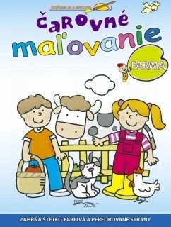 Čarovné maľovanie - farma