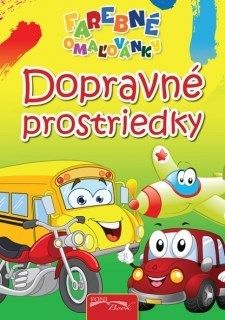 Dopravné prostriedky - Farebné omaľovánky